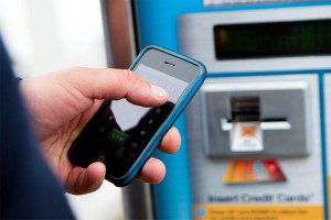 Ace Parking Ticket Machine pay by mobile phone