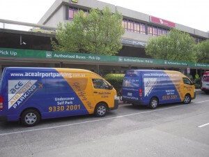 Melbourne Airport Parking Courtesy shuttle buses