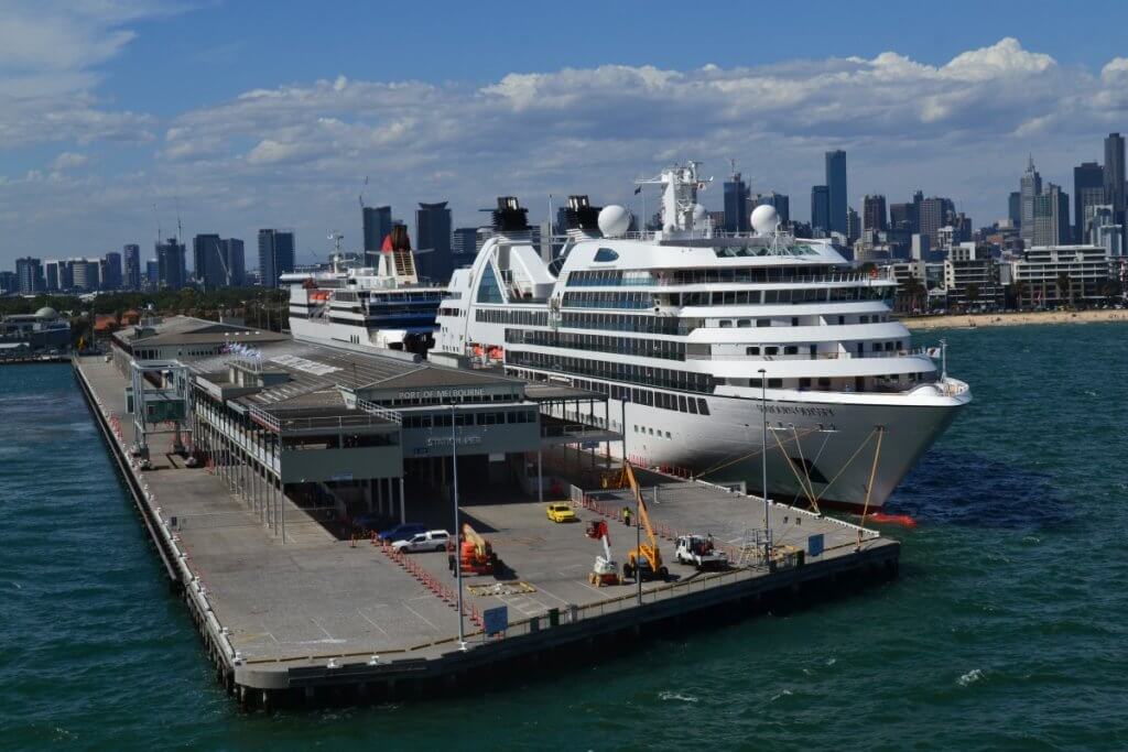 Station Pier Parking in Port Melbourne