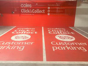 Coles Collingwood Click & Collect parking