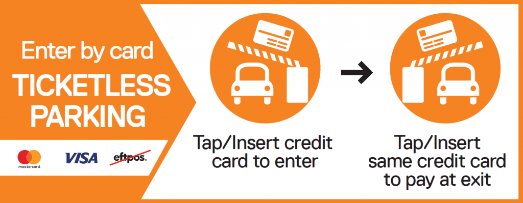 Ticketless Parking Credit Card Only