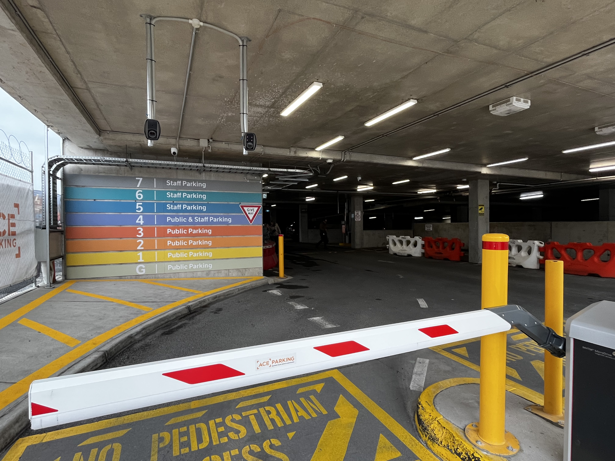 Ticketless car park entry using Licence Plate Recognition at Grampians Health