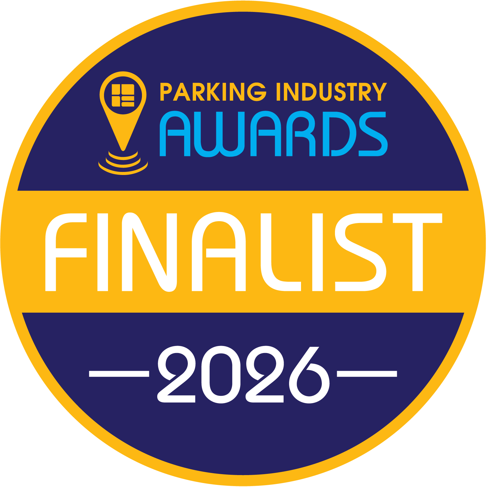2026 Parking Industry Awards Finalist logo